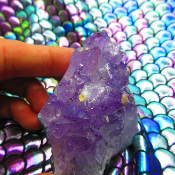 Amethyst Geode Natural Cluster - Picture 2 of 6